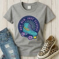 Not Old Just Classic Rollerskate Women's T-Shirt thumb 3