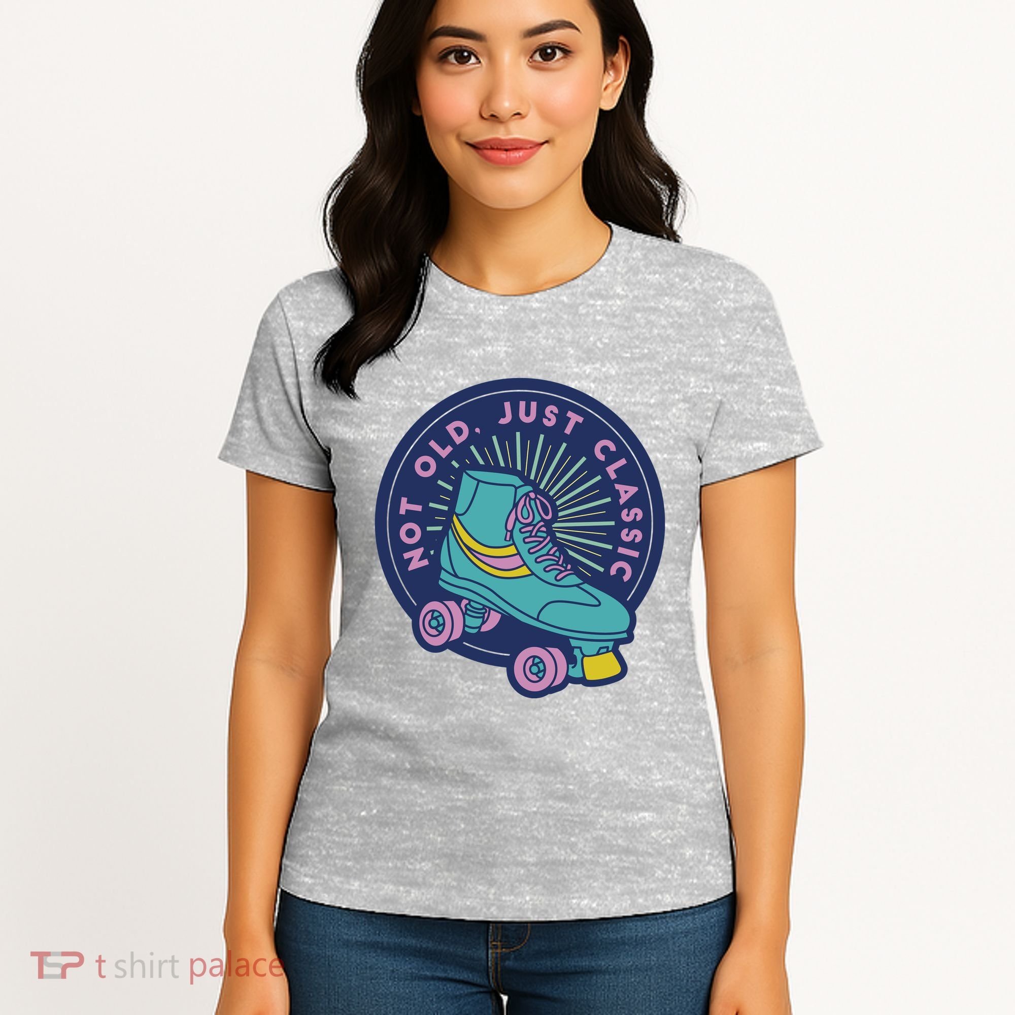 Not Old Just Classic Rollerskate Women's T-Shirt