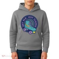 Not Old Just Classic Rollerskate Kids Hoodie thumb 4