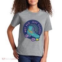 Not Old Just Classic Rollerskate Kids T-Shirt thumb 2