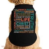 Names of Jesus Christian Doggie Tank thumb 0