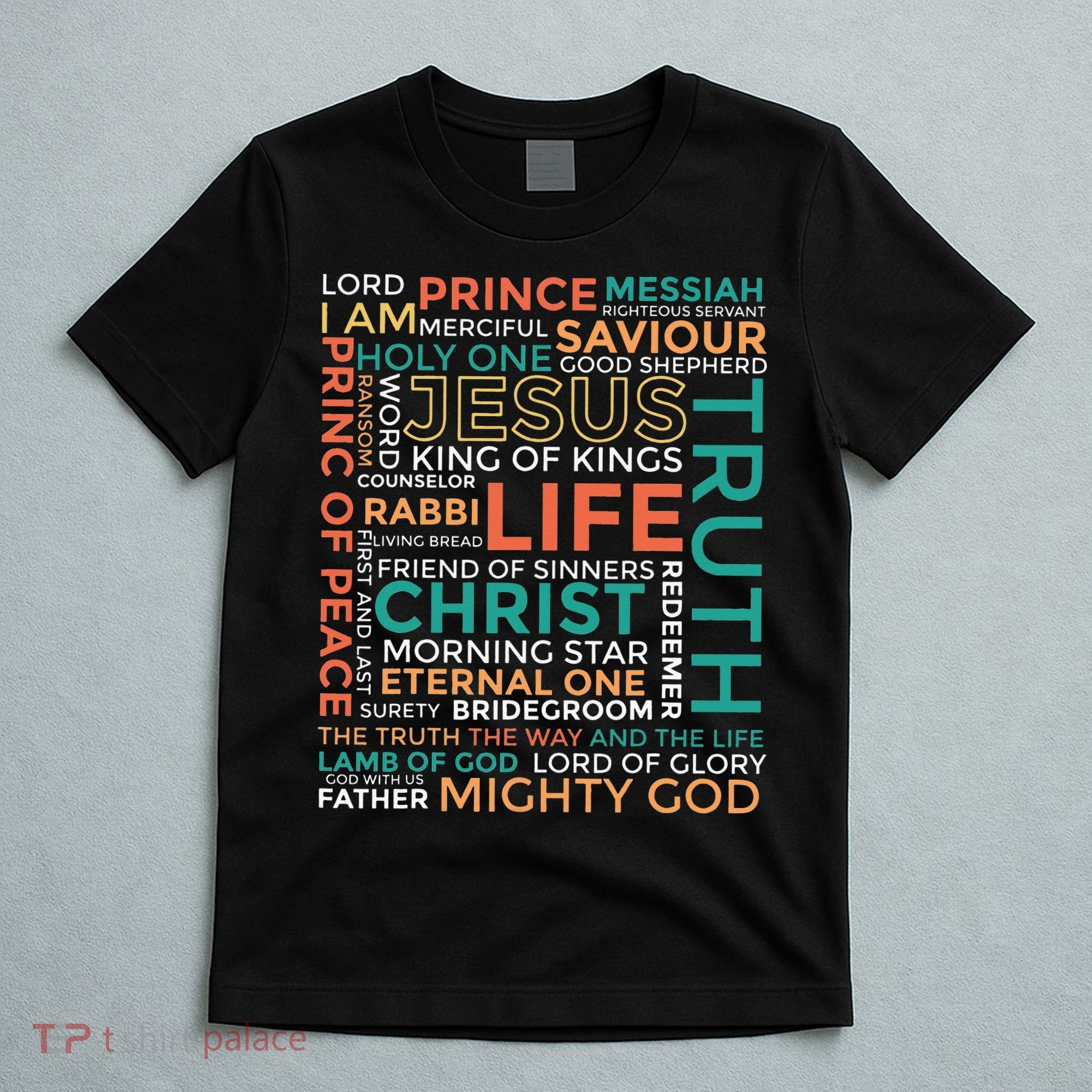 Names of Jesus Christian T-Shirt