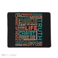 Names of Jesus Christian Mousepad thumb 0