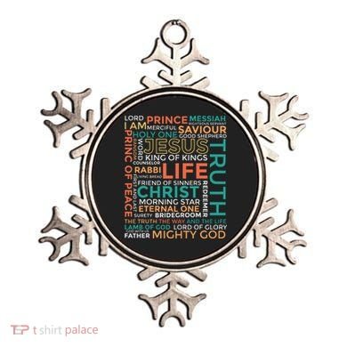 Names of Jesus Christian Ornament