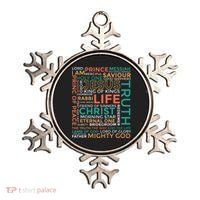 Names of Jesus Christian Ornament thumb 0