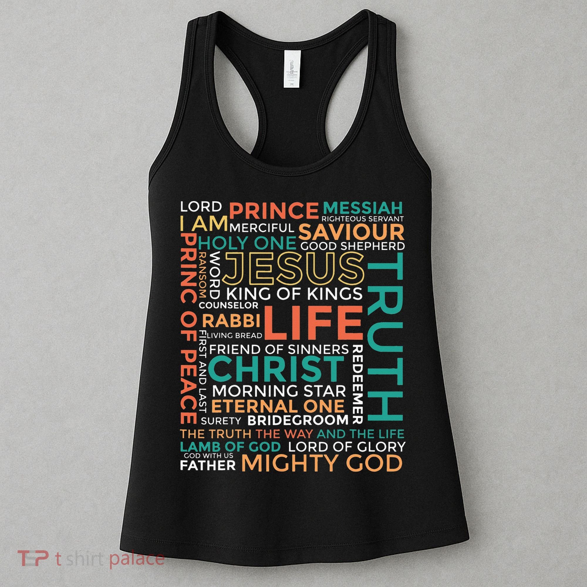 Names of Jesus Christian Women's Tank Top