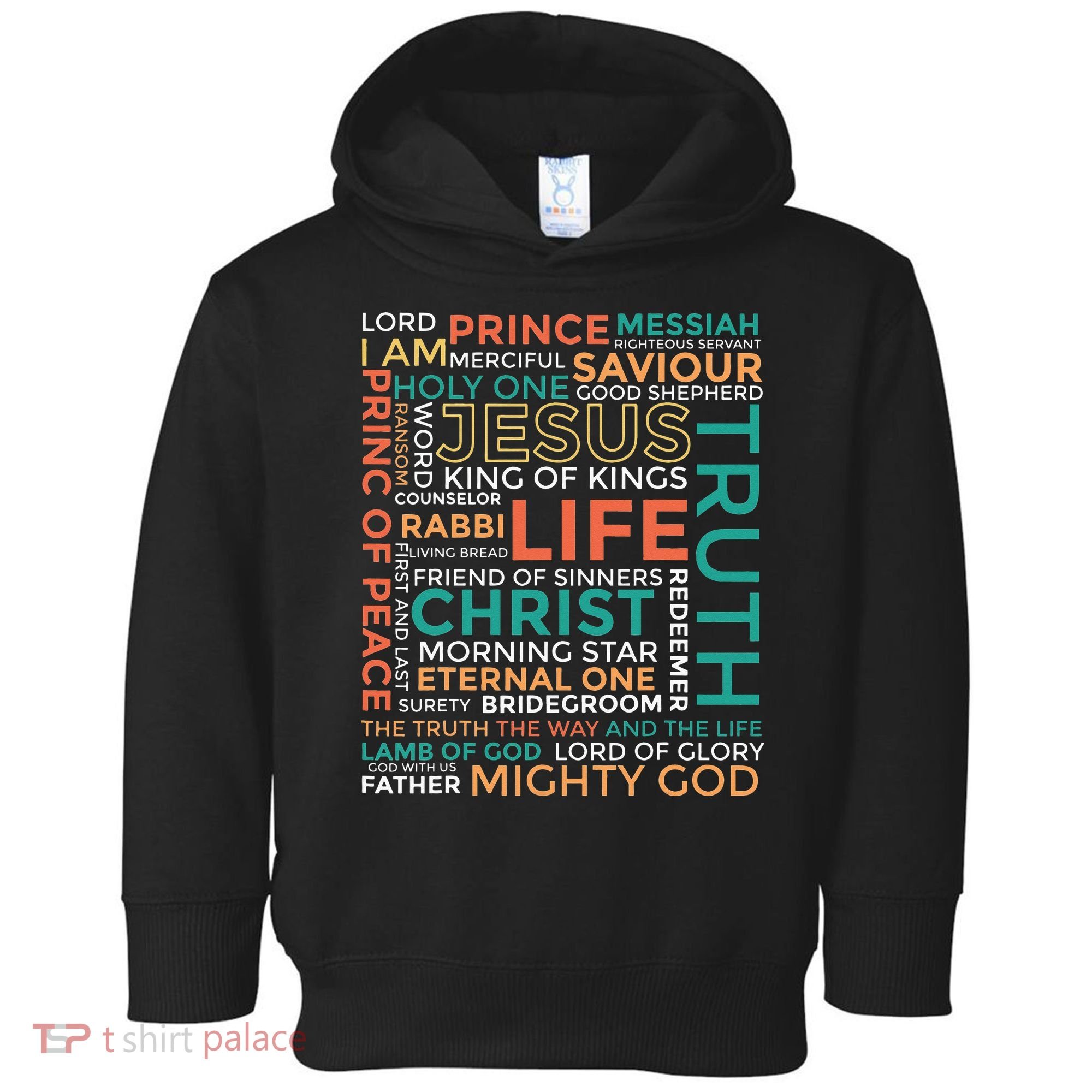 Names of Jesus Christian Toddler Hoodie