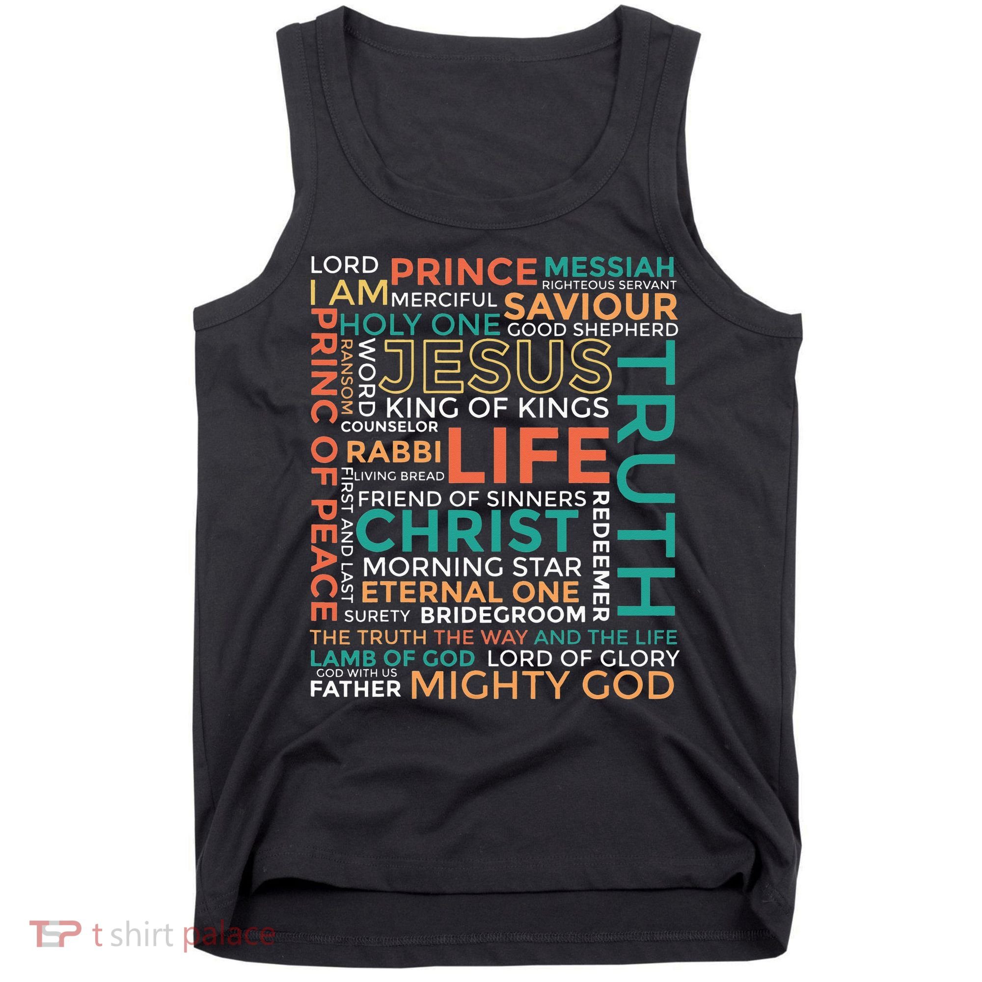 Names of Jesus Christian Tank Top