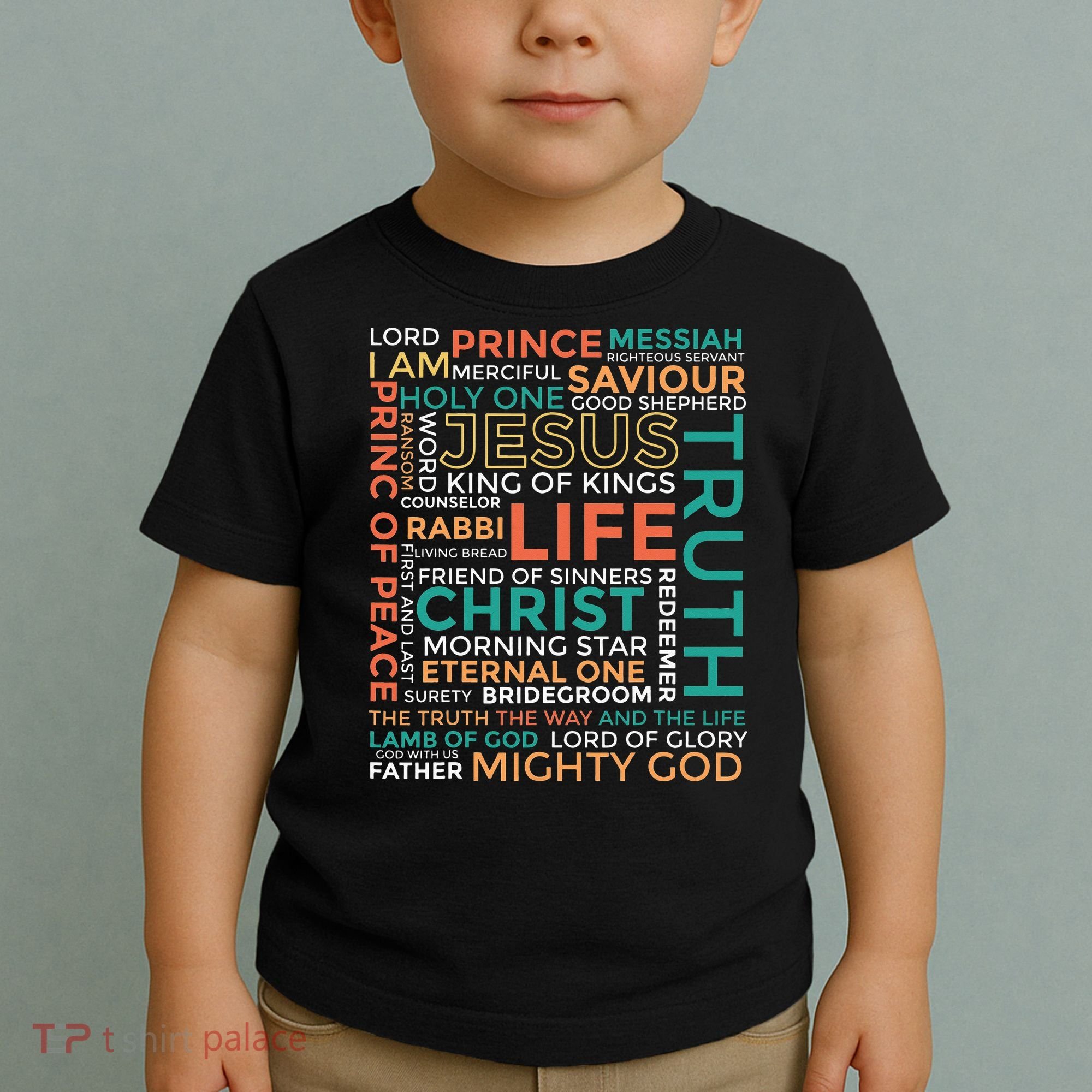 Names of Jesus Christian Toddler T-Shirt