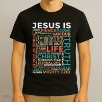 Names Of Jesus Jesus Is Christian T-Shirt thumb 3