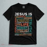 Names Of Jesus Jesus Is Christian T-Shirt thumb 5