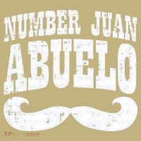 Number One Juan Abuelo Spanish Fathers Day Mexican Grandpa T-Shirt thumb 7