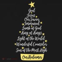 Names Of Jesus Christian Faith Christmas Tree Women's Tank Top thumb 5