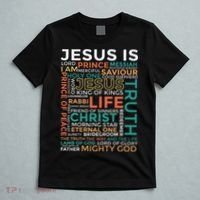 Names Of Jesus Jesus Is Christian T-Shirt thumb 5