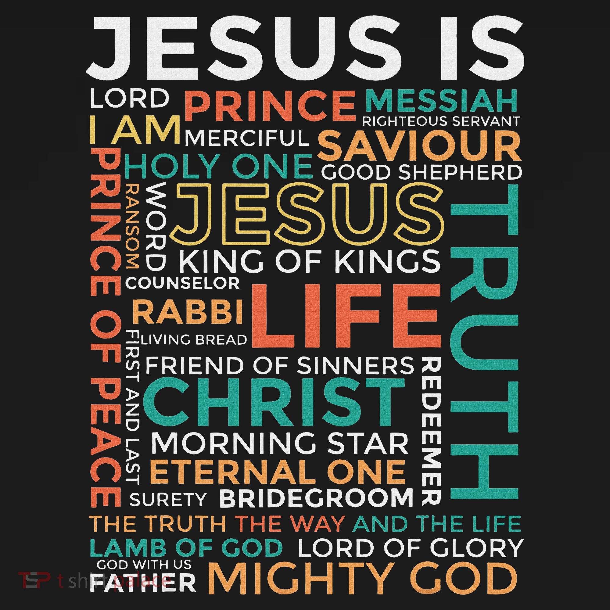 Names Of Jesus Jesus Is Christian Polo