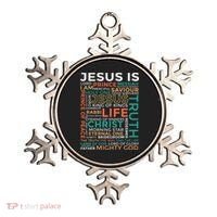 Names Of Jesus Jesus Is Christian Ornament thumb 0