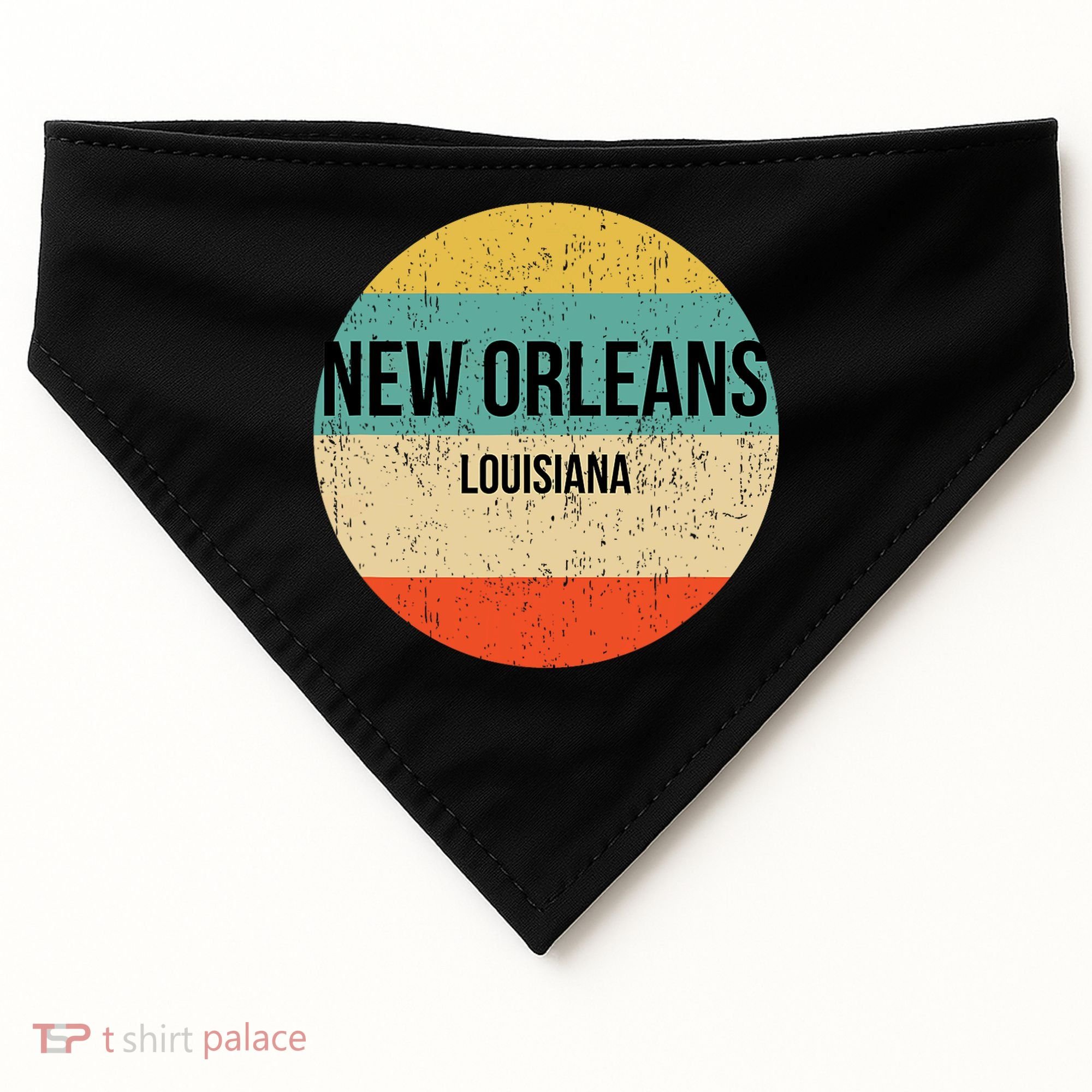 New Orleans Louisiana New Orleans USA-Made Doggie Bandana