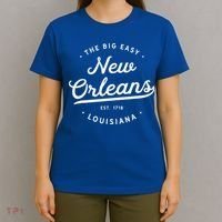 New Orleans Louisiana Big Easy Nola T-Shirt thumb 4