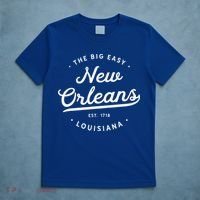 New Orleans Louisiana Big Easy Nola T-Shirt thumb 5