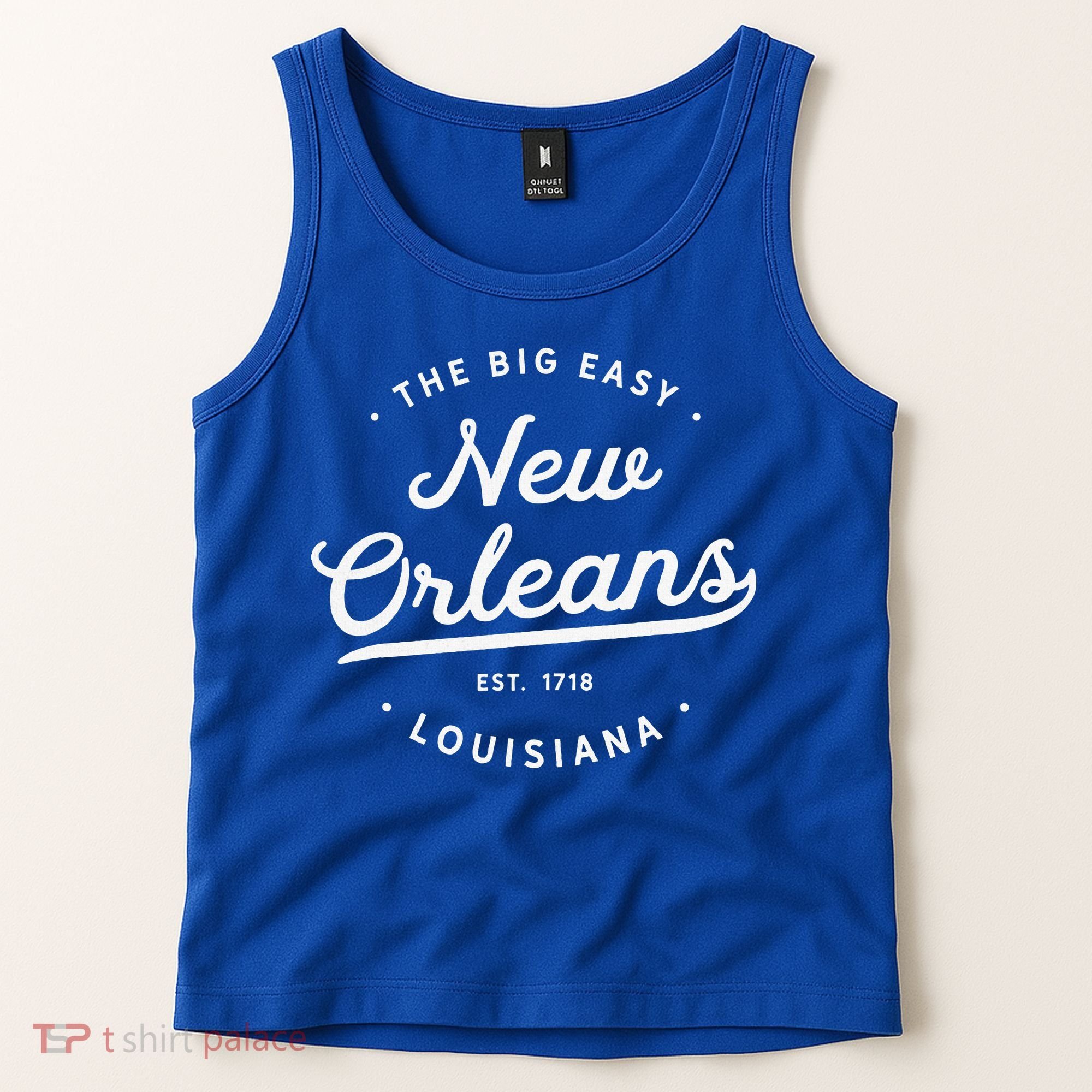 New Orleans Louisiana Big Easy Nola Tank Top
