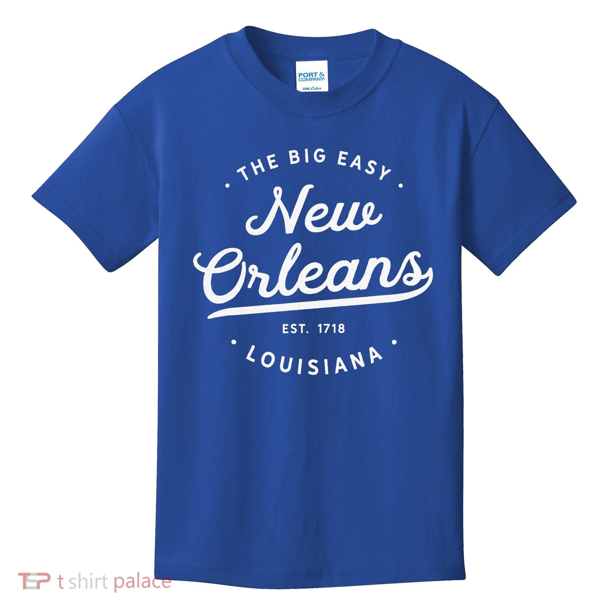 New Orleans Louisiana Big Easy Nola Kids T-Shirt