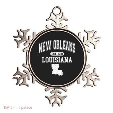 New Orleans Louisiana Est 1718 Varsity Ornament