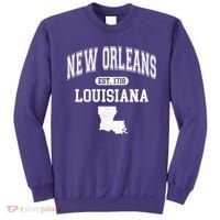 New Orleans Louisiana Est 1718 Varsity Sweatshirt thumb 0
