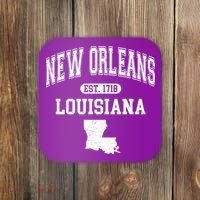 New Orleans Louisiana Est 1718 Varsity Coaster thumb 0
