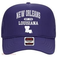 New Orleans Louisiana Est 1718 Varsity Hat thumb 0