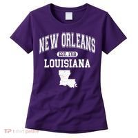 New Orleans Louisiana Est 1718 Varsity Women's T-Shirt thumb 0