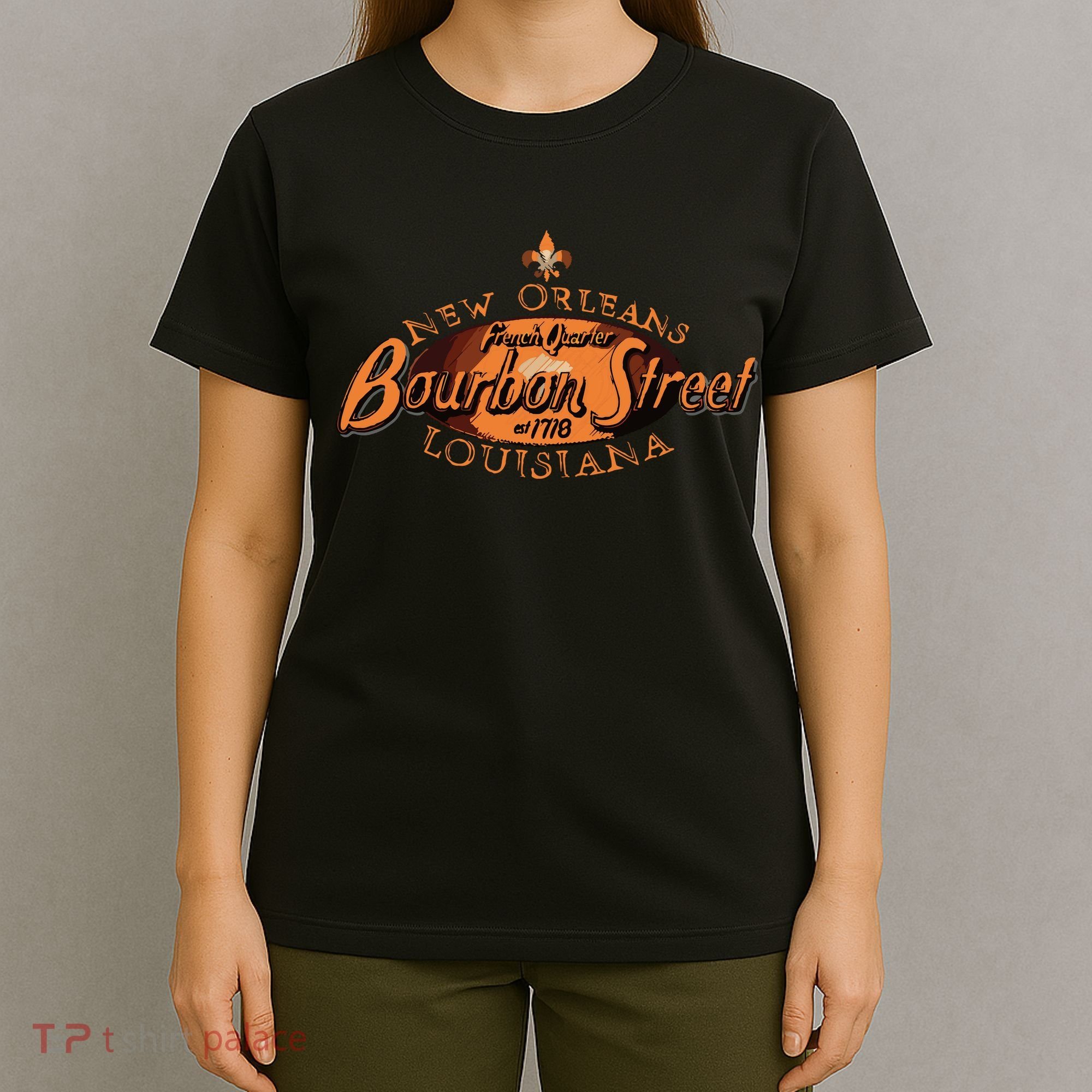 New Orleans Louisiana Bourbon Street French Quarter T-Shirt