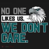 No One Likes Us We Don't Care Football Fan Sweatshirt thumb 3