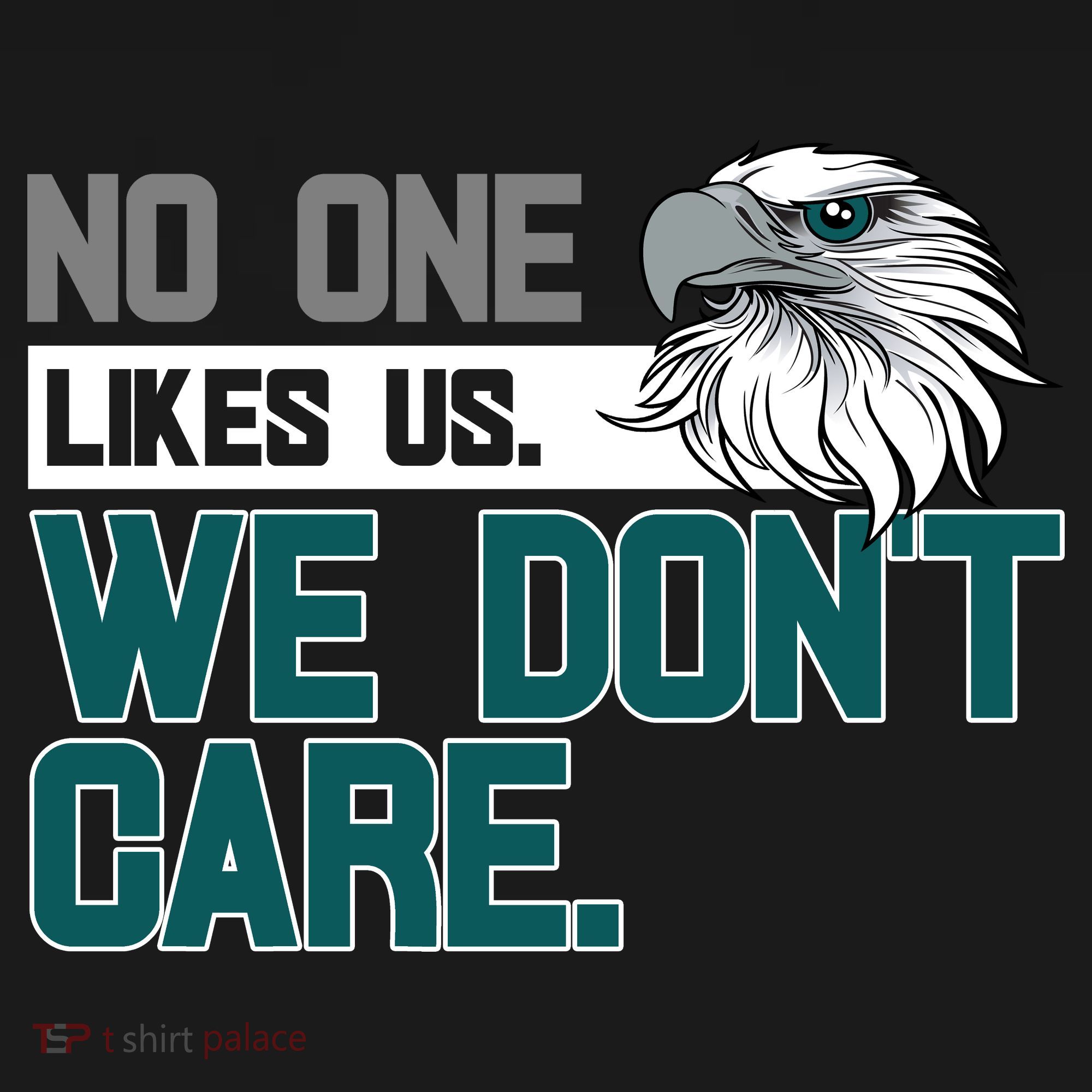 No One Likes Us We Don't Care Football Fan Women's Hoodie