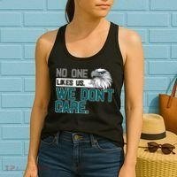 No One Likes Us We Don't Care Football Fan Women's Tank Top thumb 2