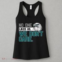 No One Likes Us We Don't Care Football Fan Women's Tank Top thumb 3
