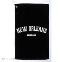 New Orleans Louisiana Golf Towel thumb 0