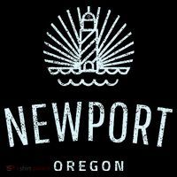 Newport Oregon Lighthouse Coast Souvenir Women's Hoodie thumb 2