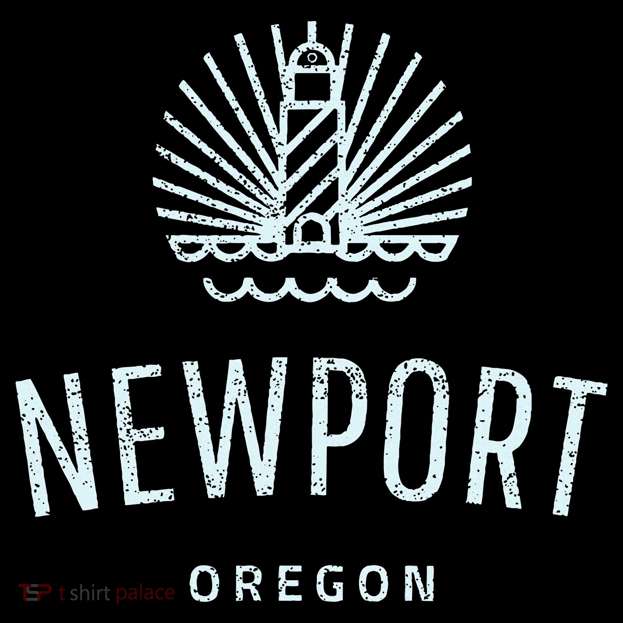 Newport Oregon Lighthouse Coast Souvenir Women's Hoodie