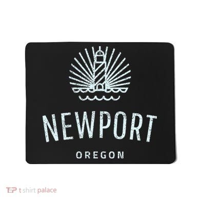 Newport Oregon Lighthouse Coast Souvenir Mousepad