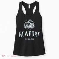 Newport Oregon Lighthouse Coast Souvenir Women's Tank Top thumb 0