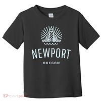 Newport Oregon Lighthouse Coast Souvenir Toddler T-Shirt thumb 0