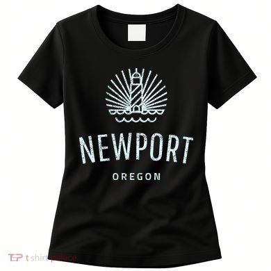 Newport Oregon Lighthouse Coast Souvenir Women's T-Shirt