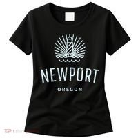 Newport Oregon Lighthouse Coast Souvenir Women's T-Shirt thumb 0