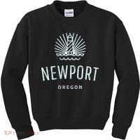 Newport Oregon Lighthouse Coast Souvenir Kids Sweatshirt thumb 0
