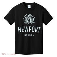 Newport Oregon Lighthouse Coast Souvenir Kids T-Shirt thumb 0