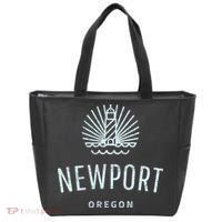 Newport Oregon Lighthouse Coast Souvenir Tote Bag thumb 0