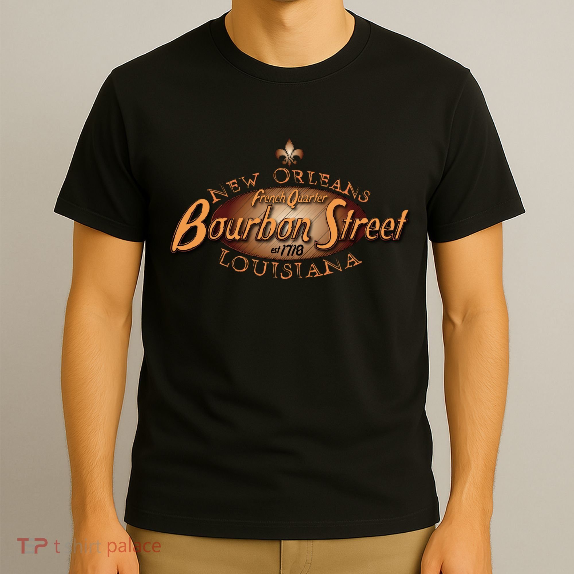 New Orleans Louisiana Bourbon Street French Quarter T-Shirt
