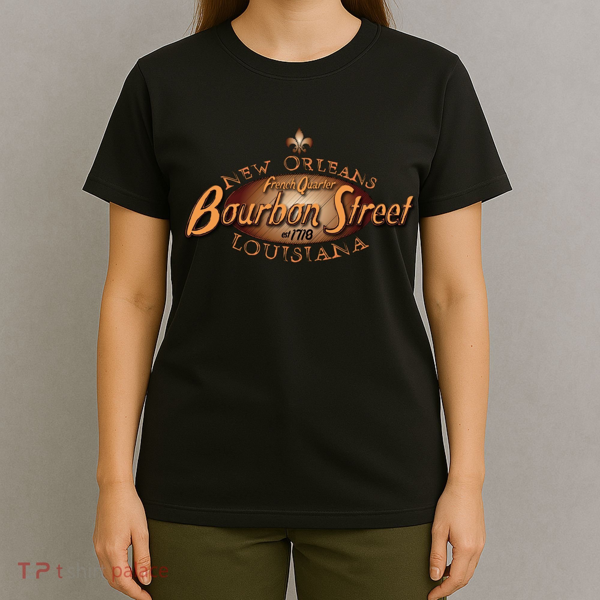 New Orleans Louisiana Bourbon Street French Quarter T-Shirt