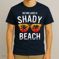 No One Like A Shady Beach Vacay Mode Traveling Surfing Wo T-Shirt thumb 3