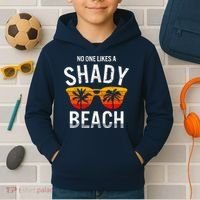 No One Like A Shady Beach Vacay Mode Traveling Surfing Wo Kids Hoodie thumb 2